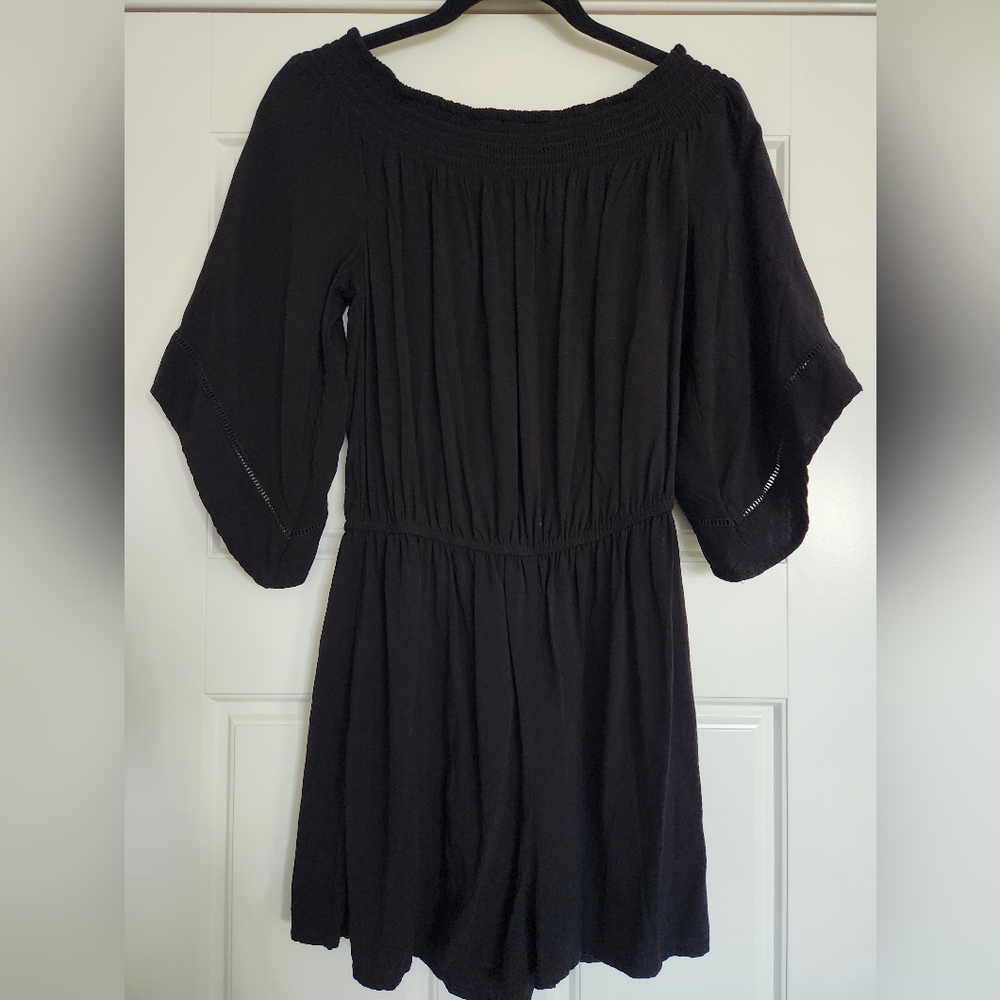 Women's Black Romper